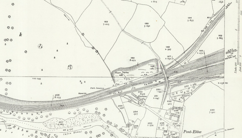 Ordnance Survey 25in map of 1916