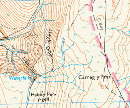 The hills above Llanymawddwy