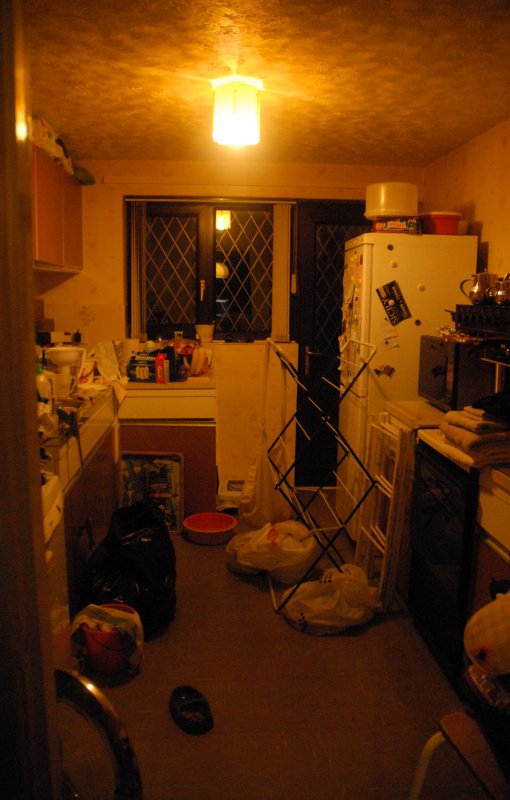 Kitchen, before