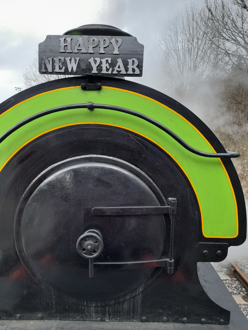 Happy New Year on the Middleton Railway