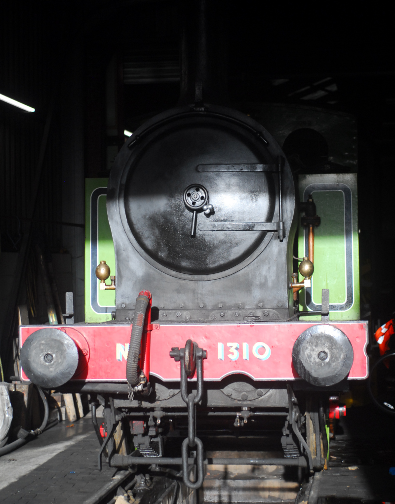 Spare loco in the shed