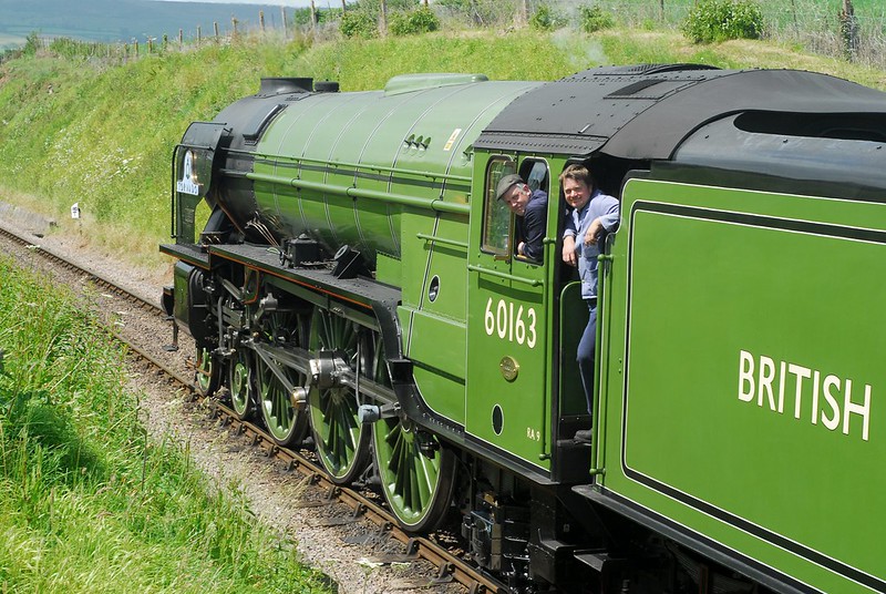 60163 Tornado at the Somerset & Dorset Railway Trust, Washford