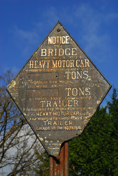 GWR sign