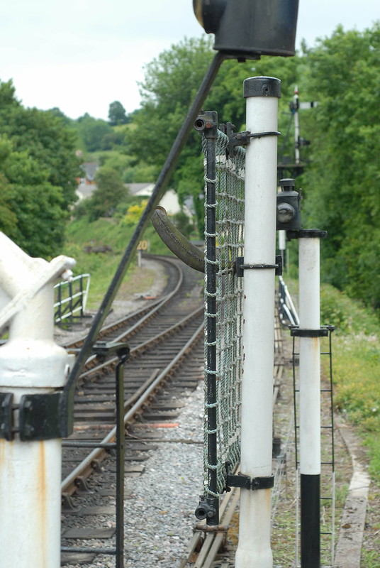 GWR tablet catcher, Buckfastleigh