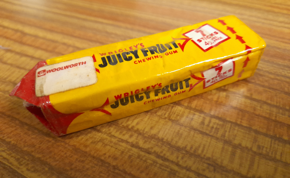 Juicy Fruit gum