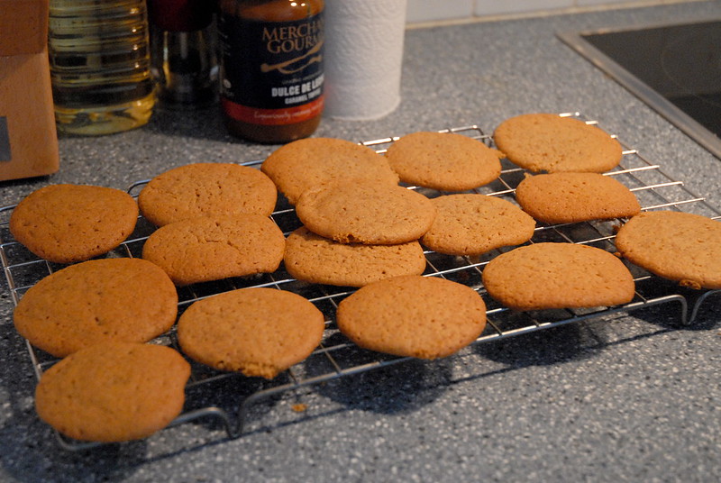 Fresh-baked cookies