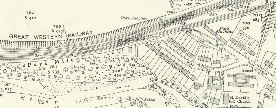 Ordnance Survey 25in map from the 1930s