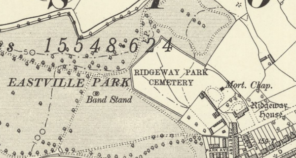Ridgeway Park Cemetery, mapped