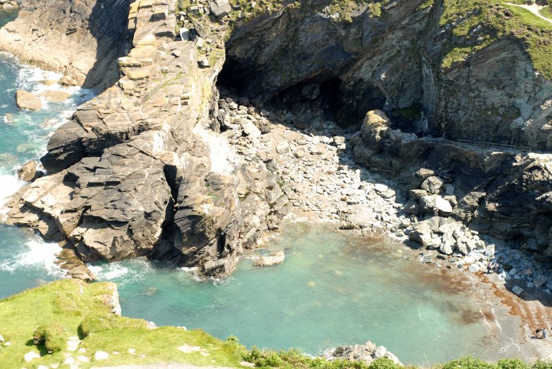 Beach, Tintagel