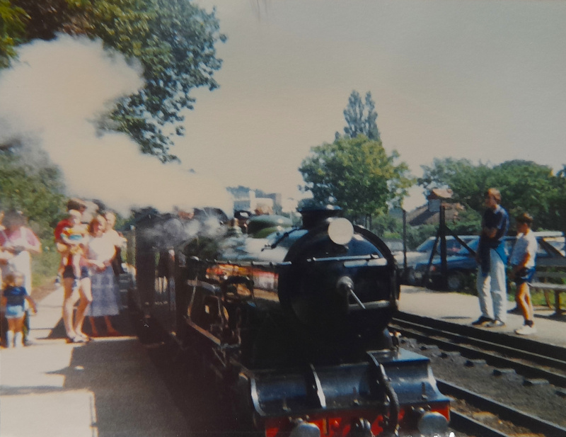 Hythe railway station in the mid 1980s