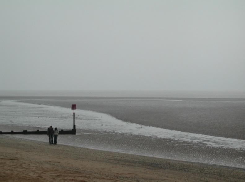 On the beach