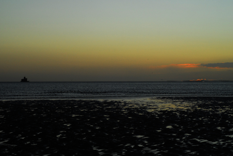 Dawn on the beach