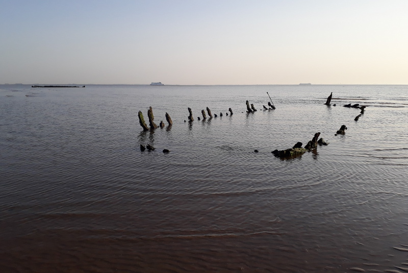 Two shipwrecks