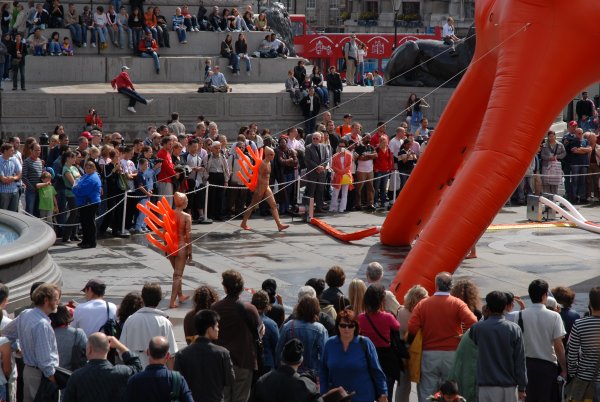 Art in Trafalgar Square