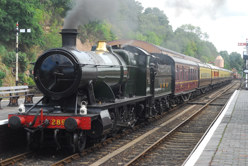 2857 at Bewdley