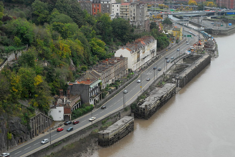 View from the suspension bridge, Clifton