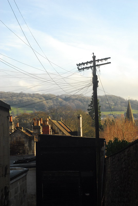 Telegraph pole, Bath