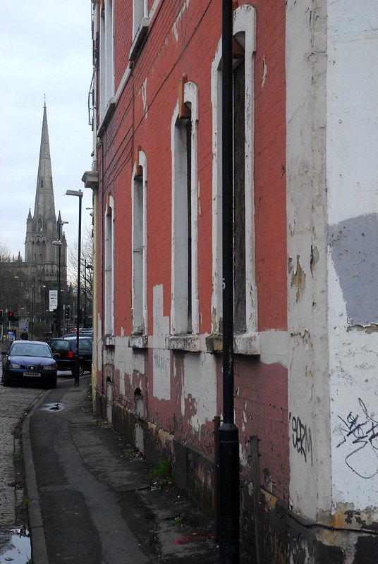 The disused Grosvenor Hotel