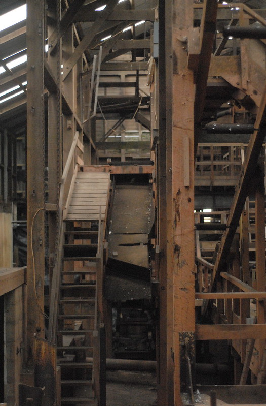 Processing house, Geevor tin mine