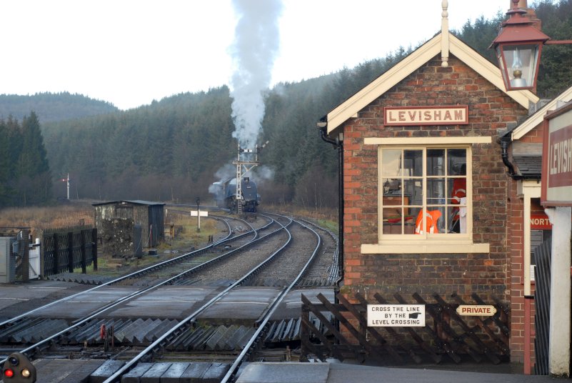 Running round at Levisham