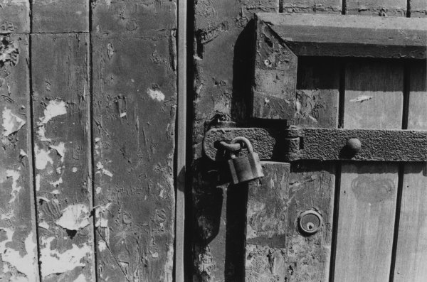 Rusty lock
